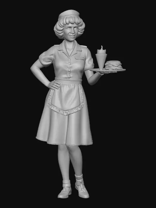 3D model for Waitress Delight