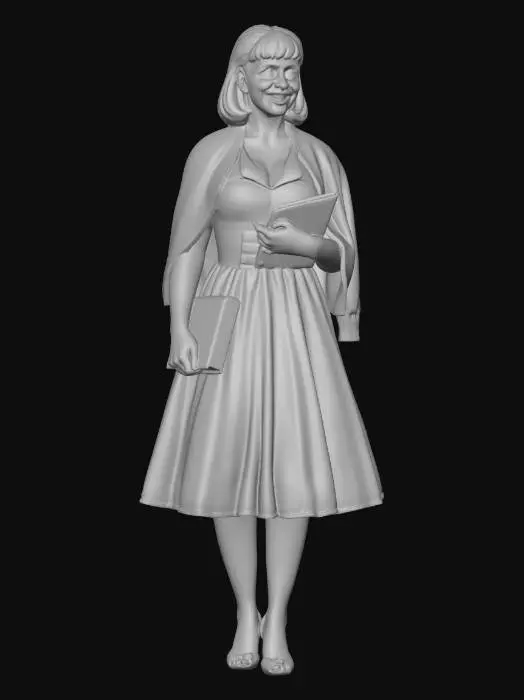 3D model for Retro Style Charm