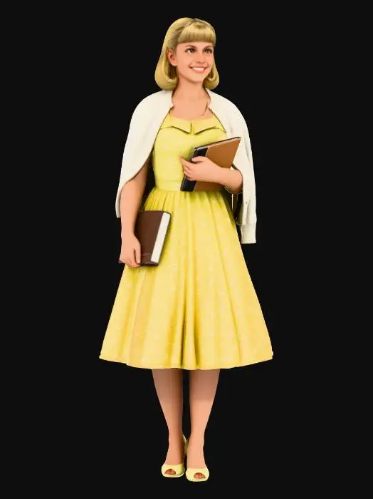 3D model for Retro Style Charm