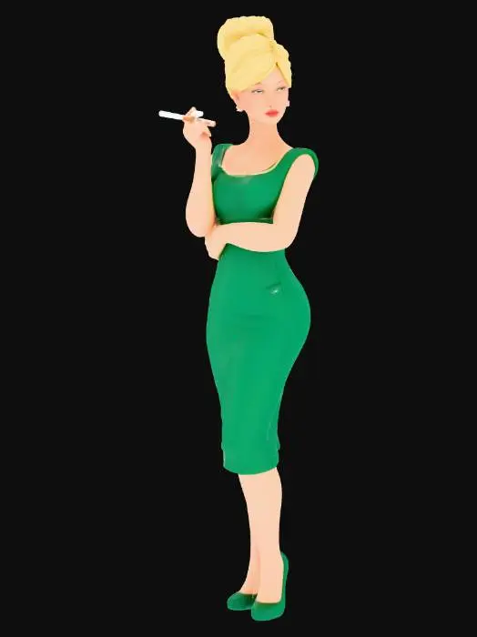 3D model for Emerald Elegance