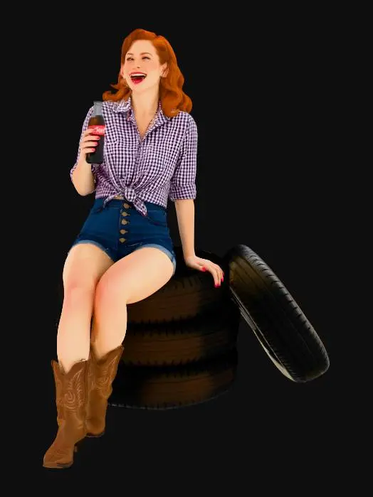 3D model for Cowgirl Refreshment