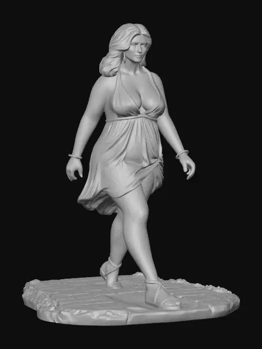 3D model for Sunlit Stroll