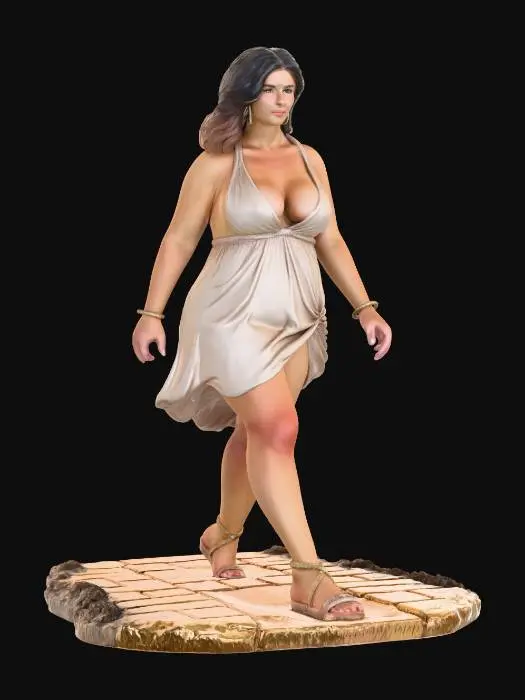 3D model for Sunlit Stroll