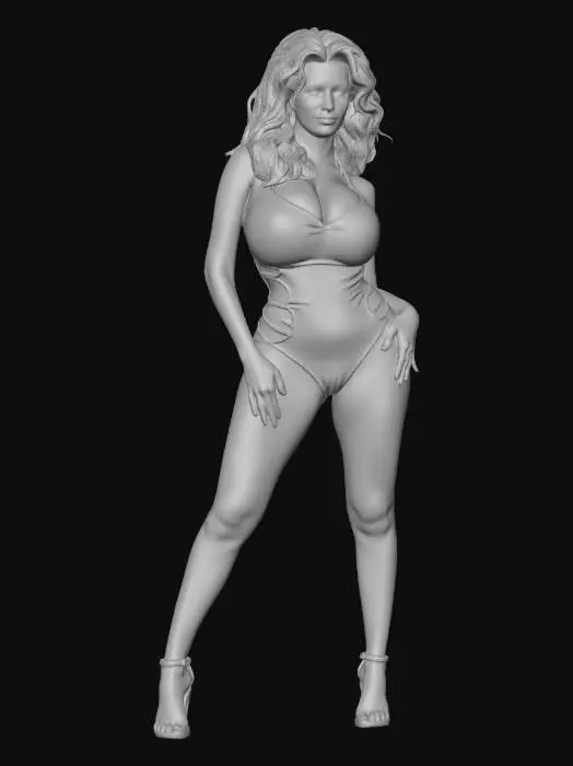 3D model for Sunlit Swim Elegance