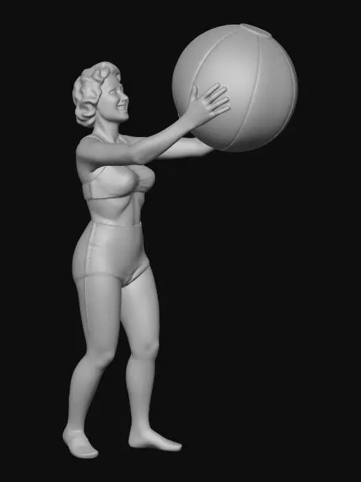 3D model for Beach Ball Fun