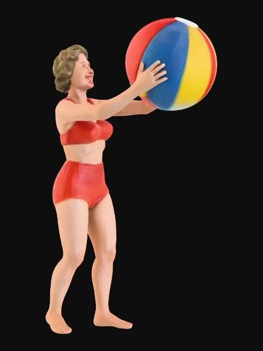 3D model for Beach Ball Fun