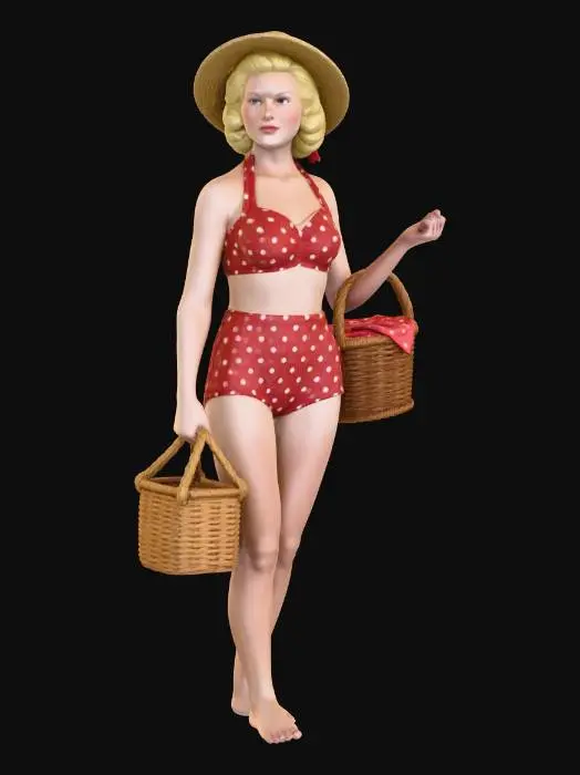 3D model for Polka Dot Picnic
