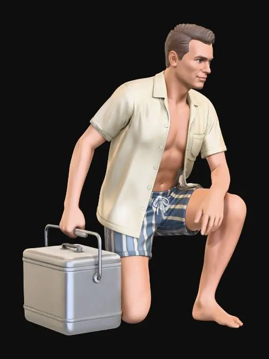 3D model for Picnic on the Beach