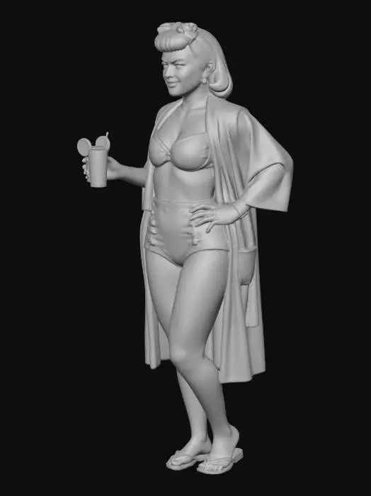 3D model for Green Glamour