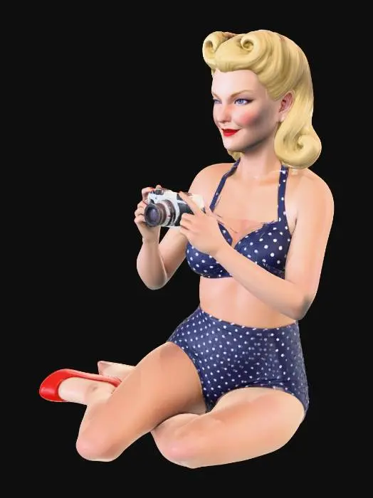 3D model for Pinup Photographer