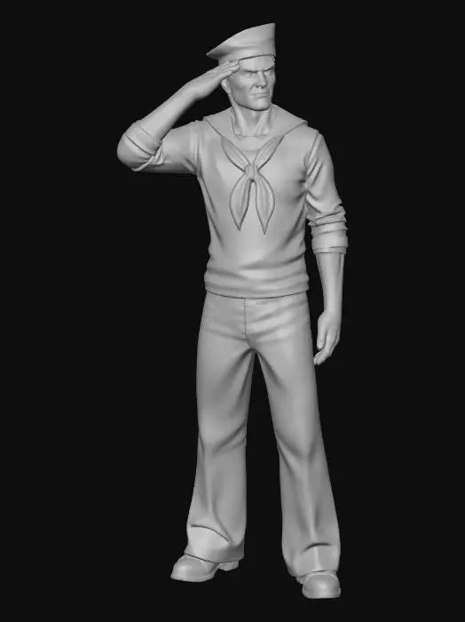 3D model for Sailor's Salute