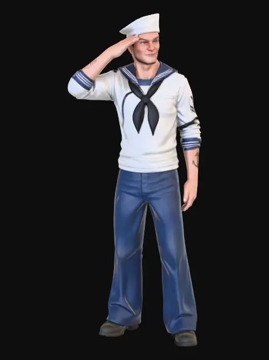 3D model for Sailor's Salute