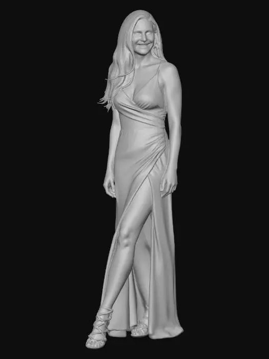 3D model for Elegance in Red