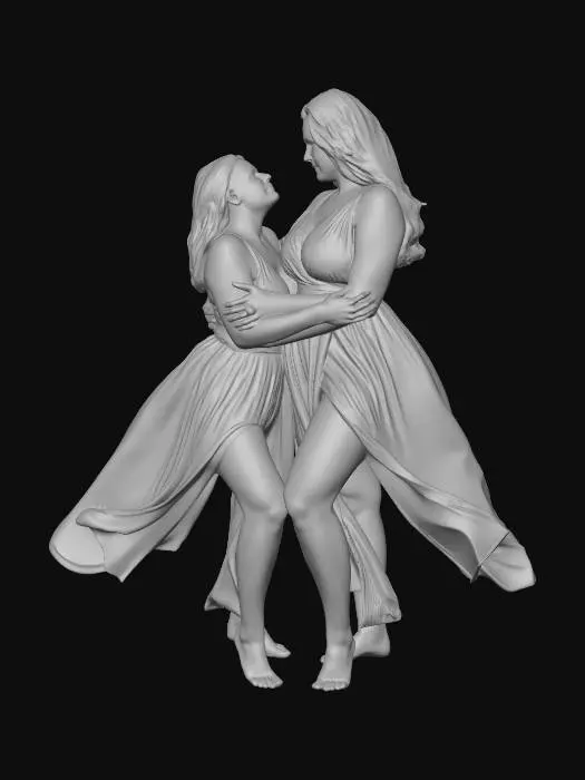 3D model for Embrace in Harmony