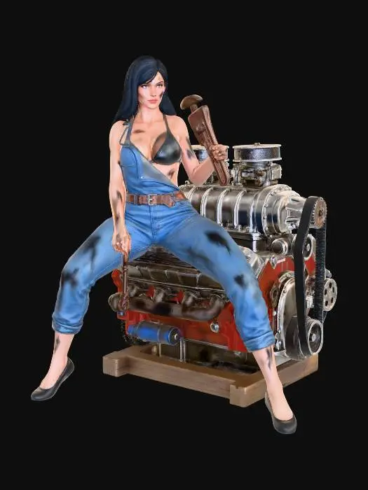 3D model for Mechanic's Resolve