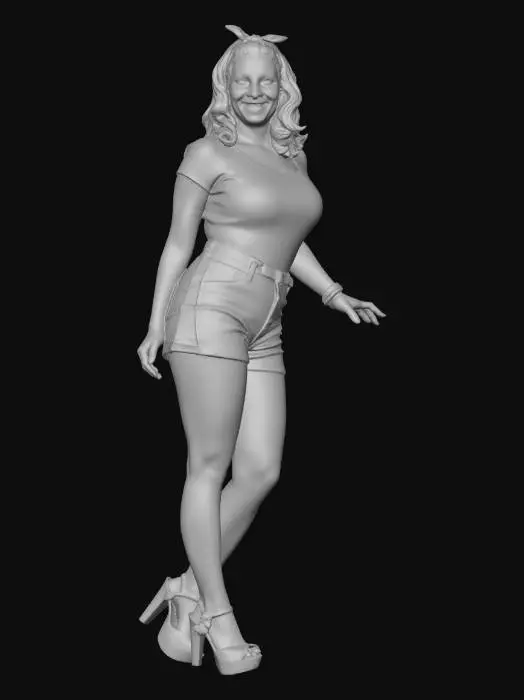 3D model for Red Velvet Pinup