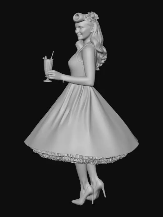 3D model for Cherry Swing at the Diner