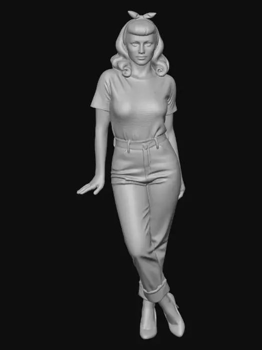 3D model for Pinup at the Diner