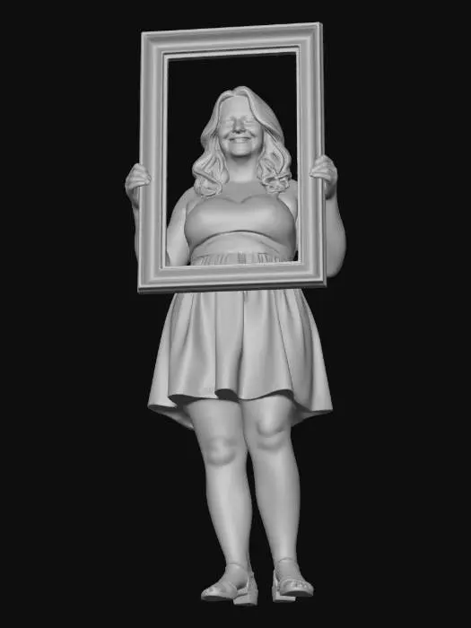 3D model for Framed in Florals
