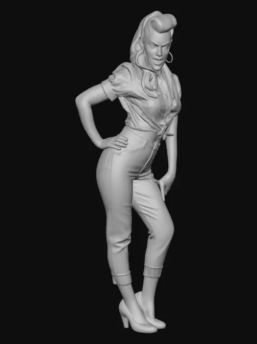 3D model for Retro Pin-Up Glamour