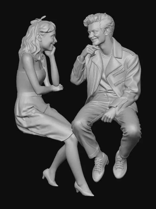 3D model for Retro Romance