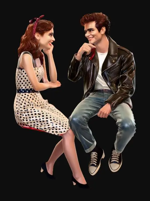 3D model for Retro Romance
