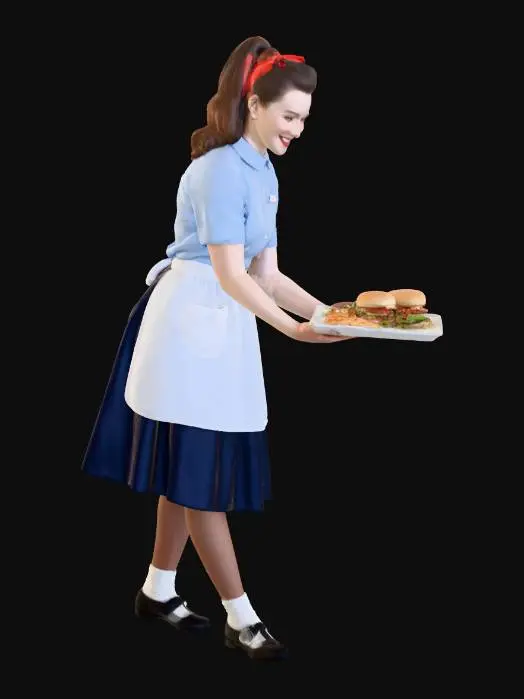 3D model for Retro Diner Moment