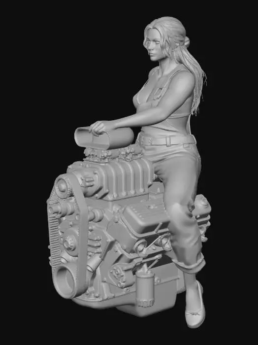 3D model for Mechanic's Muse