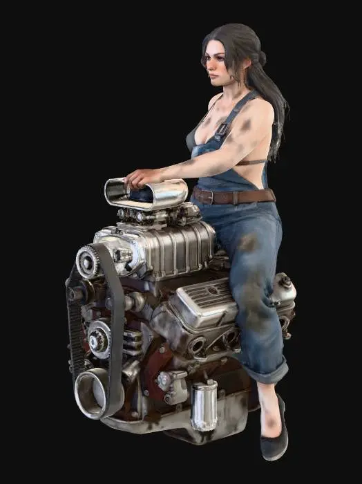 3D model for Mechanic's Muse
