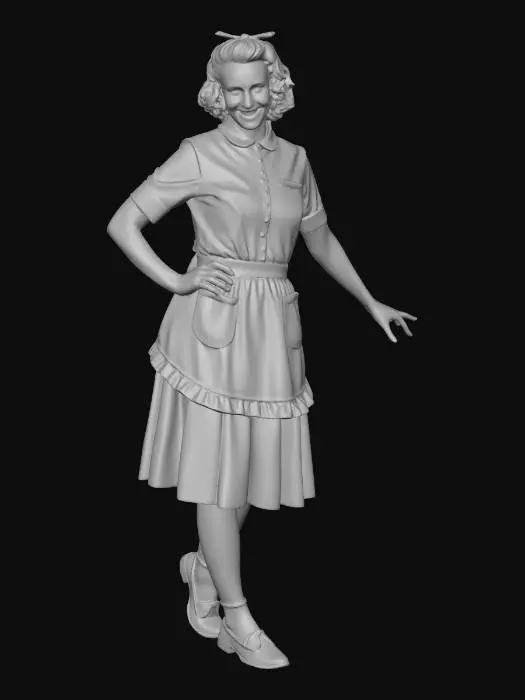 3D model for Retro Diner Vibes