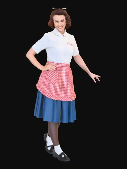 3D model for Retro Diner Vibes