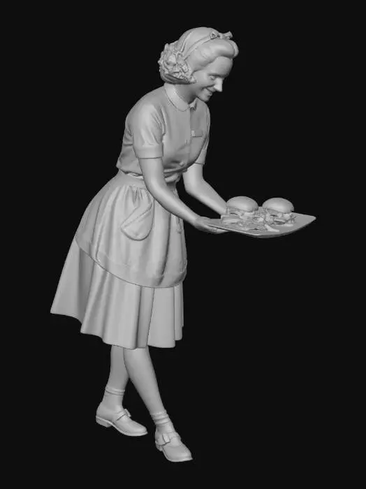 3D model for Retro Diner Server