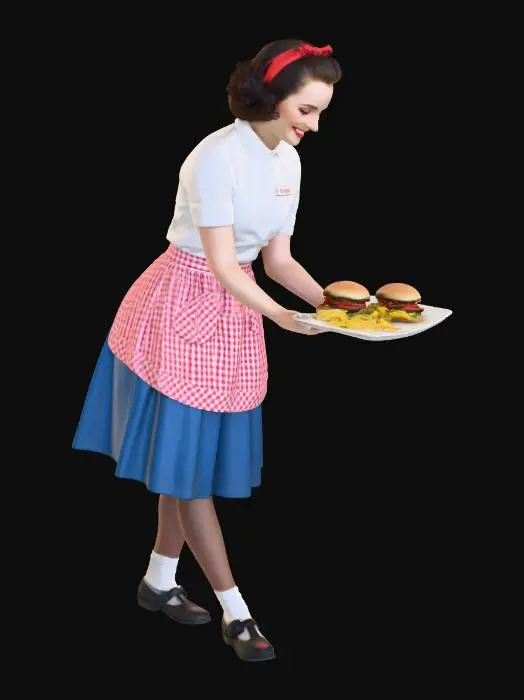 3D model for Retro Diner Server