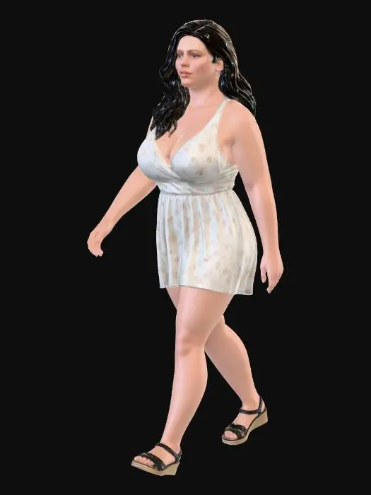 3D model for sindy walking