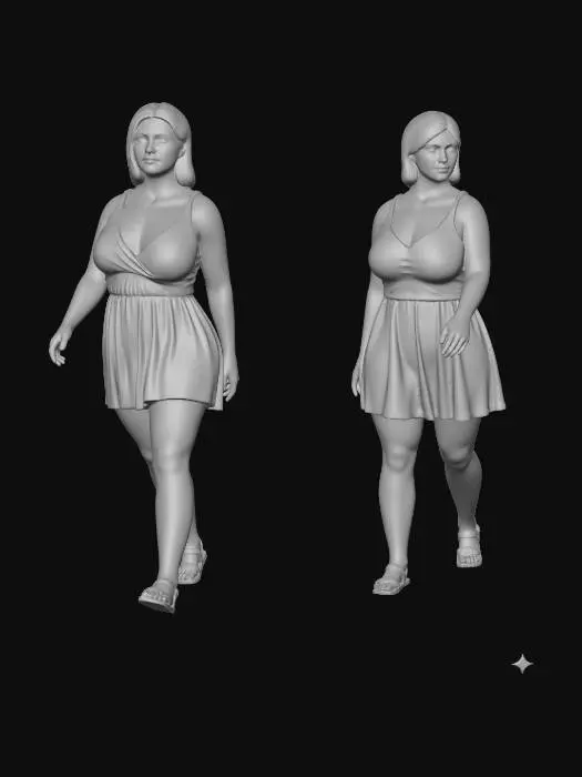 3D model for Floral Walk