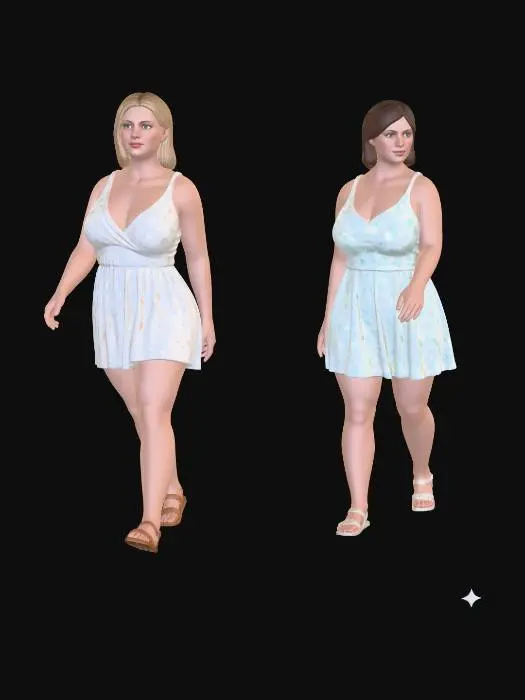 3D model for Floral Walk