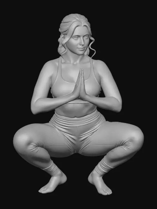 3D model for Namaste in Pink