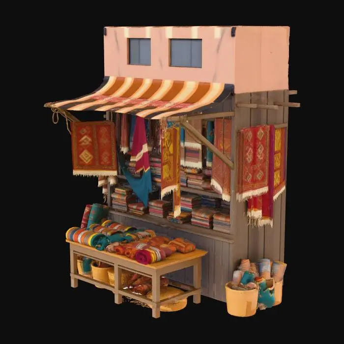 3D model for Carpet Bazaar