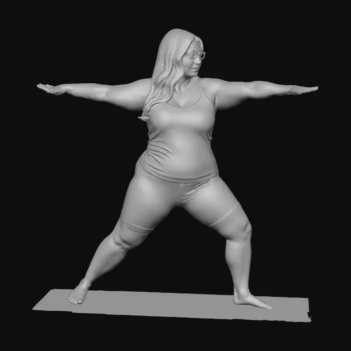 3D model for Yoga Serenity