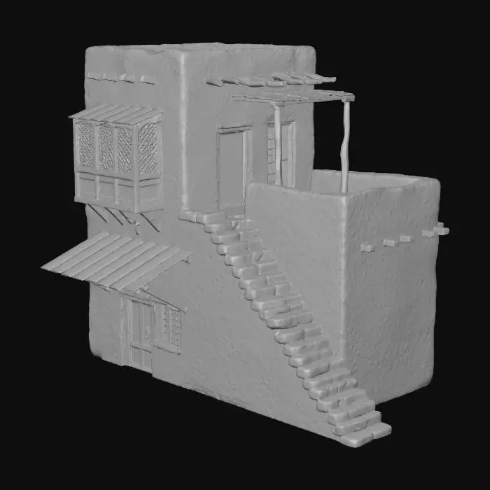 3D model for Desert Dwelling Model