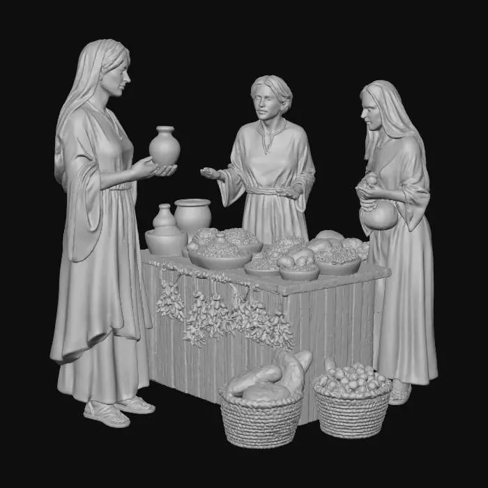 3D model for Marketplace Exchange