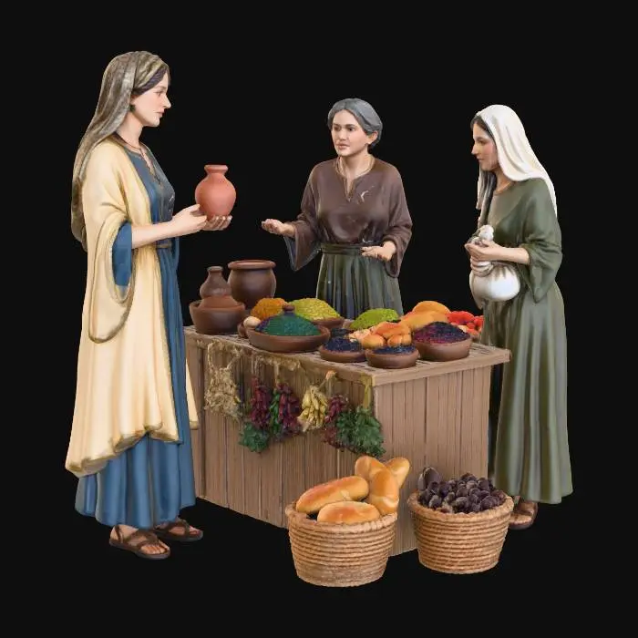 3D model for Marketplace Exchange