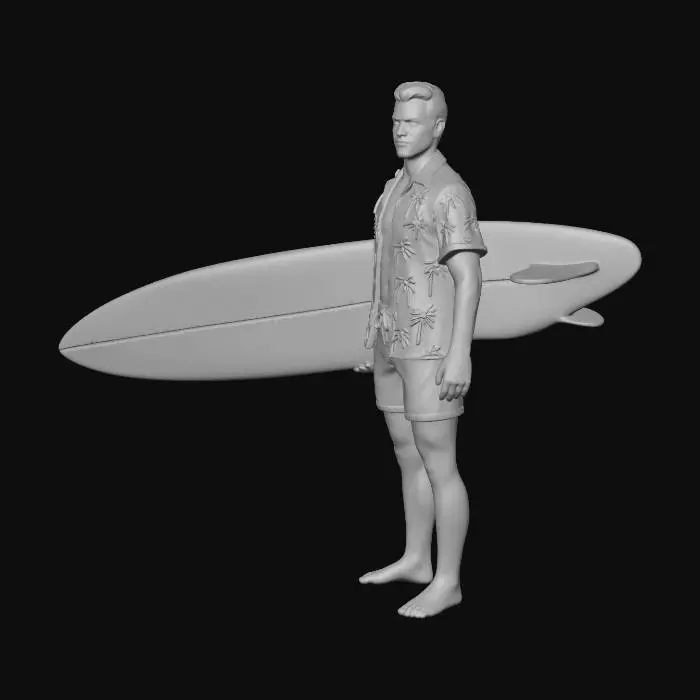 3D model for Surfer Vibes