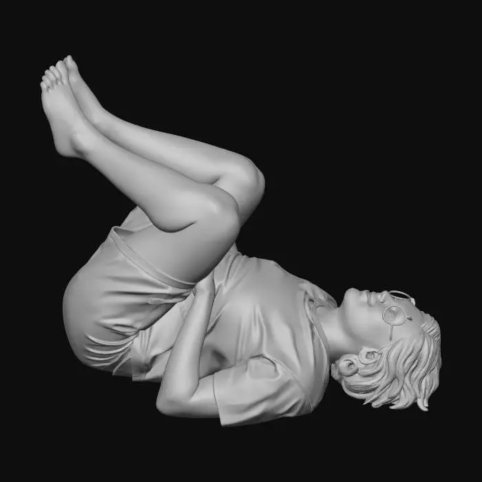 3D model for Relaxation Pose