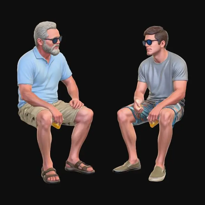 3D model for fireplace