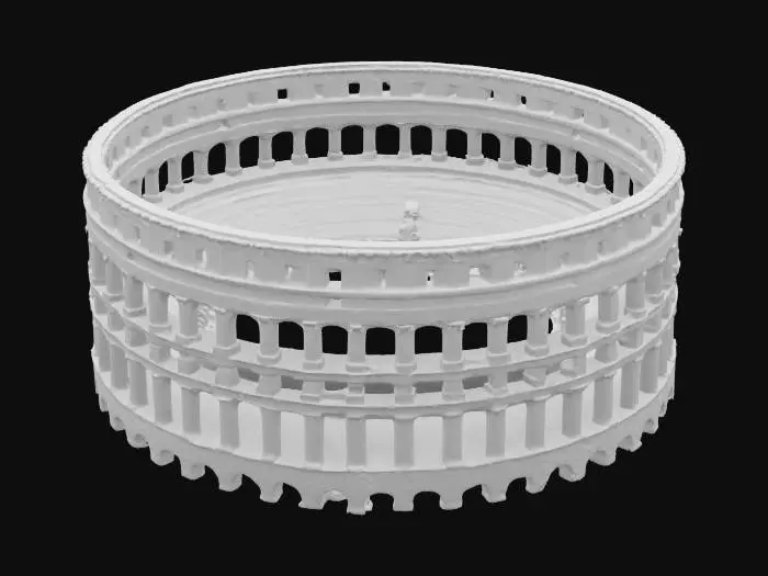3D model for #arch#, the roman coliseum