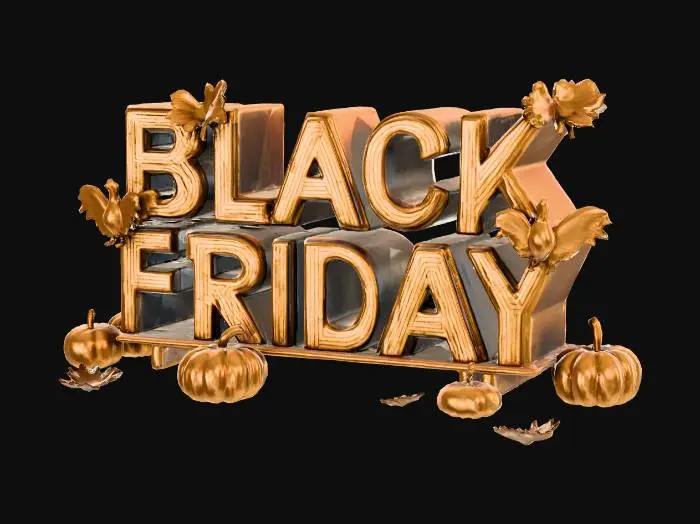 3D model for BLACK FRIDAY SALE, #Thanksgiving#