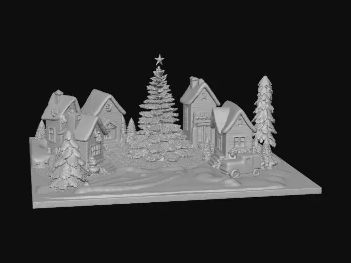 3D model for Christmas village, #Christmas2025#