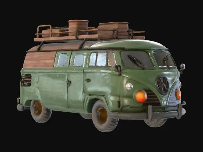 3D model for Camper