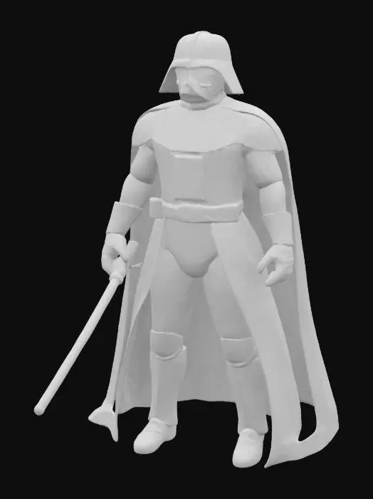 3D model for Darth Vader Action figure